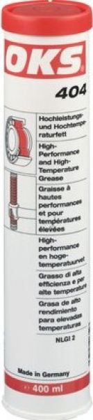 OKS 404 Hochleistungs- und Hochtemperaturfett in der 400 ml Systemkartusche